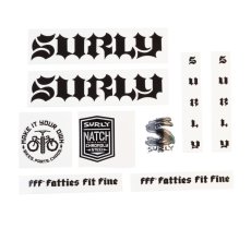 Surly Born To Lose Decal Set