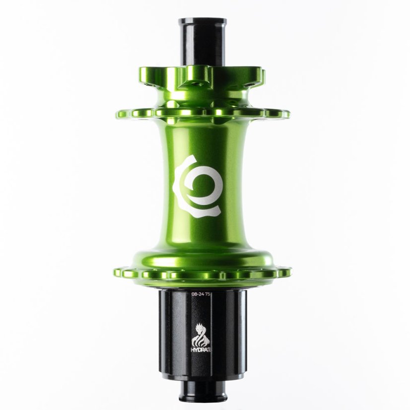 Zadní náboj HYDRA2 6B SUPERBOOST | DH - Barva: Červená, Počet paprsků: 28, Specifikace koncovky zadní: 12x157 SB, Ložiska náboje: Ocelová