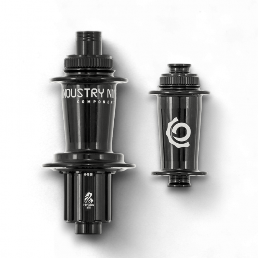 Hub set MTN Hydra CLASSIC BOOST CL FRONT & REAR - Color: Black, Hole count: 32, Front endcaps: 15x110 Boost, Rear Endcaps: 12x148 Boost