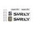Surly Steamroller Decal Set