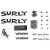 Surly Wednesday Decal Set