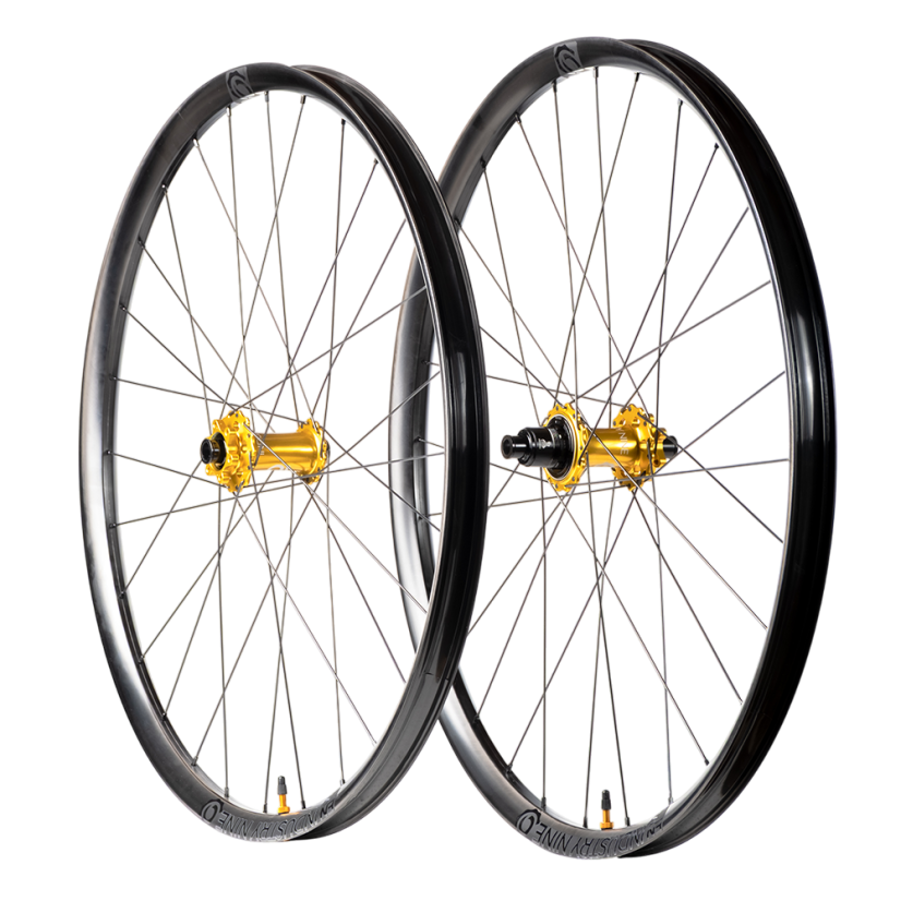 Hydra2 Enduro S Carbon - Colour hubs: Black