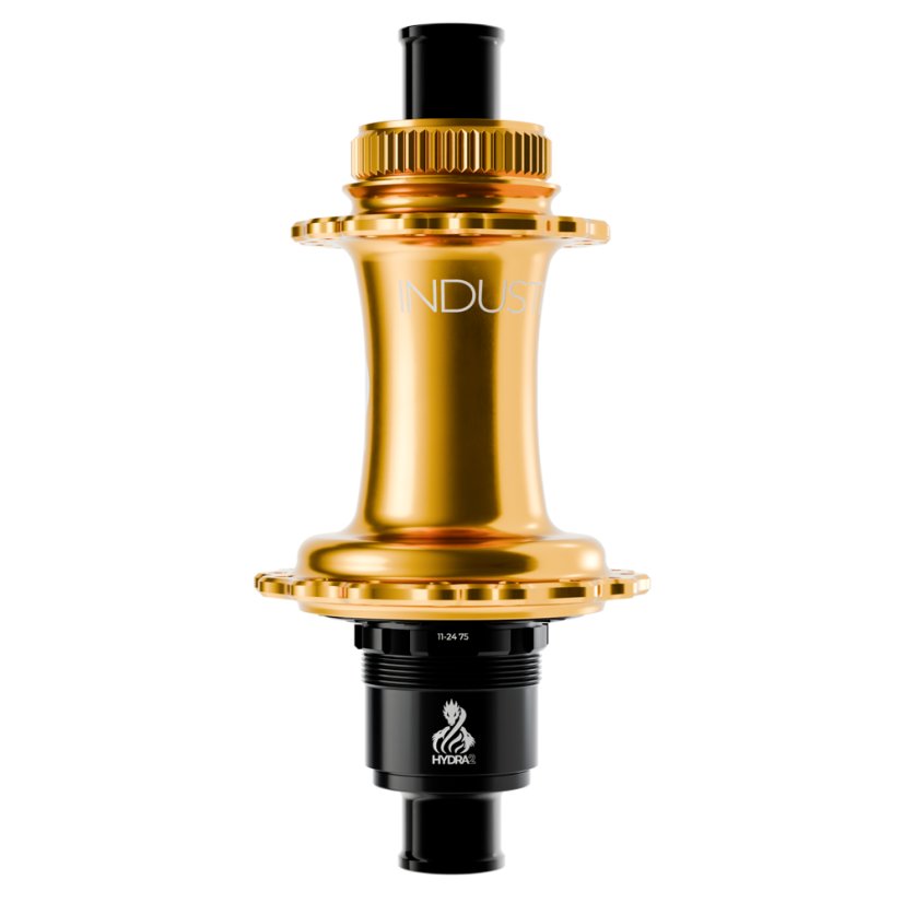 Zadní náboj HYDRA2 CL - Barva: Bronz, Počet paprsků: 28, Specifikace koncovky zadní: QR141, Ložiska náboje: Ocelová