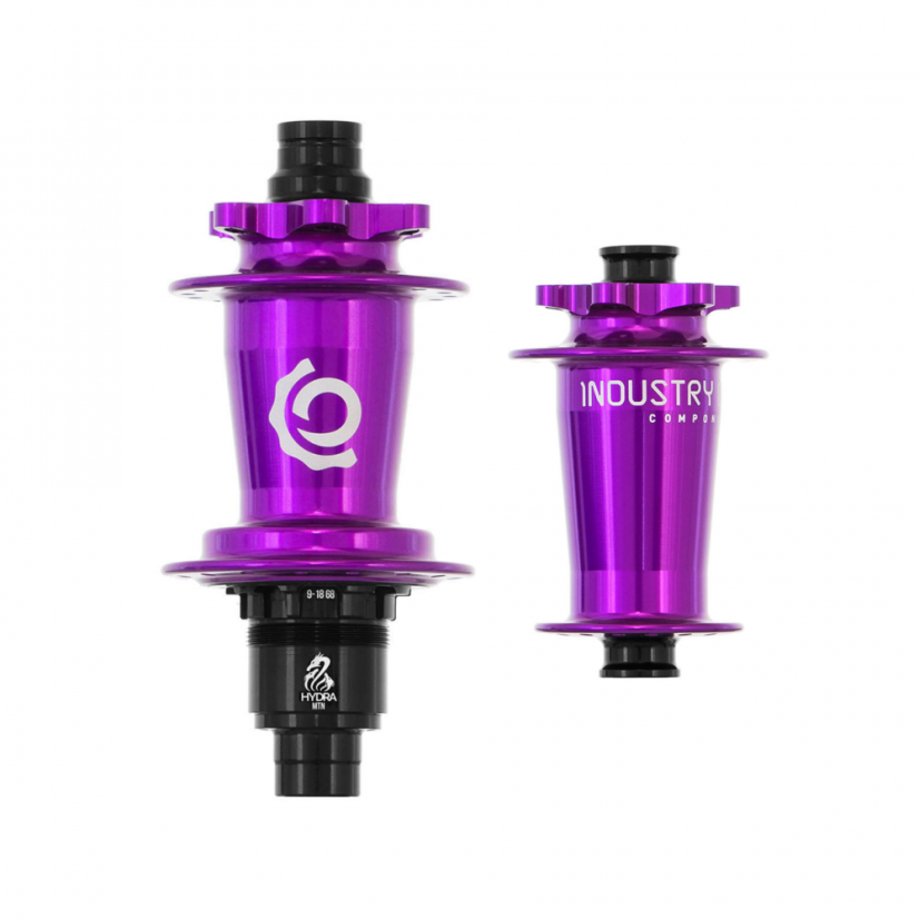 MTB náboje Hydra CLASSIC BOOST 6B - Barva: Fialová, Počet paprsků: 32, Specifikace koncovky přední: 15x110 Boost, Specifikace koncovky zadní: 12x148 Boost