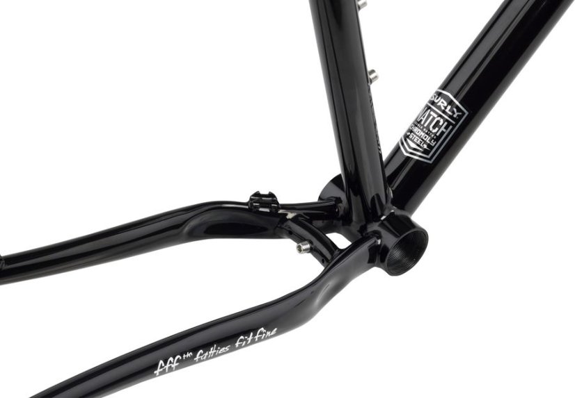 Surly Bridge Club MTB, 26+/27.5+, trevor´s closet black - rámový set