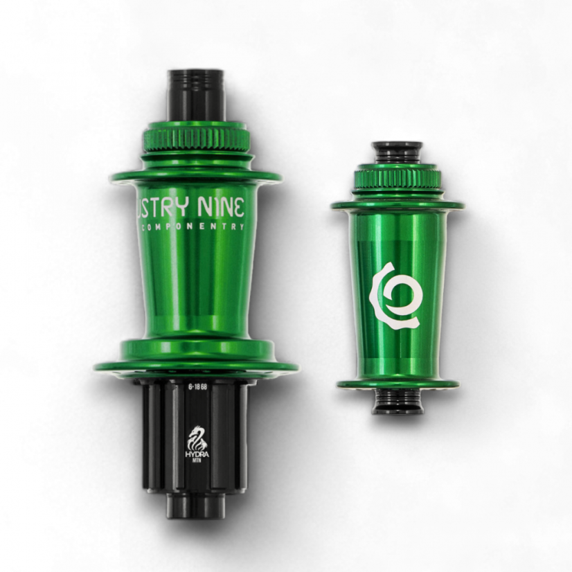 Hub set MTN Hydra CLASSIC BOOST CL FRONT & REAR - Color: Black, Hole count: 32, Front endcaps: 15x110 Boost, Rear Endcaps: 12x148 Boost