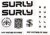 Surly Preamble Decal Set