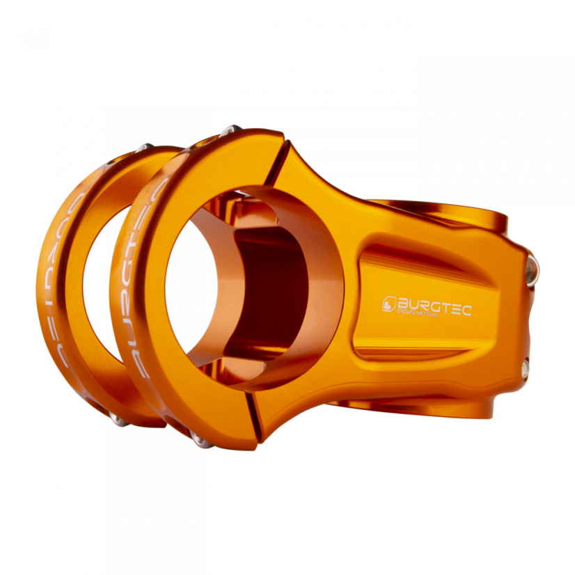 BURGTEC představec Enduro MK3 - Barva: Iron Bro Orange, Průměr řídítek: 35, Délka představce: 50