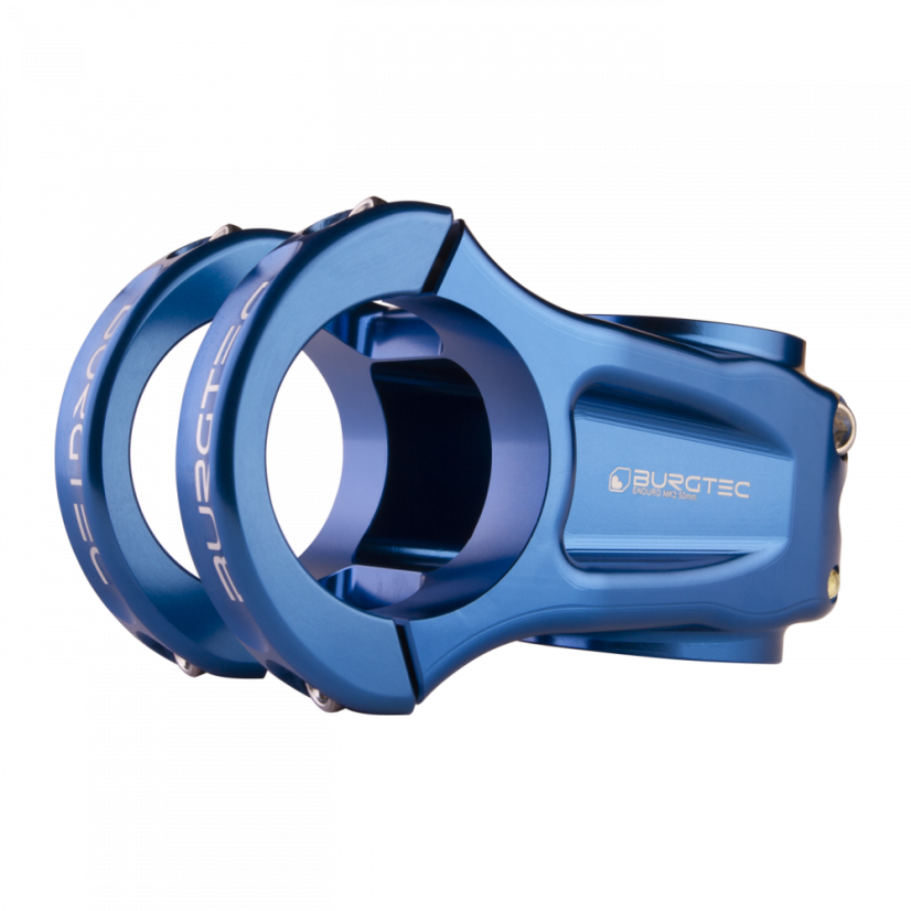 BURGTEC představec Enduro MK3 - Barva: Deep Blue, Průměr řídítek: 35, Délka představce: 50