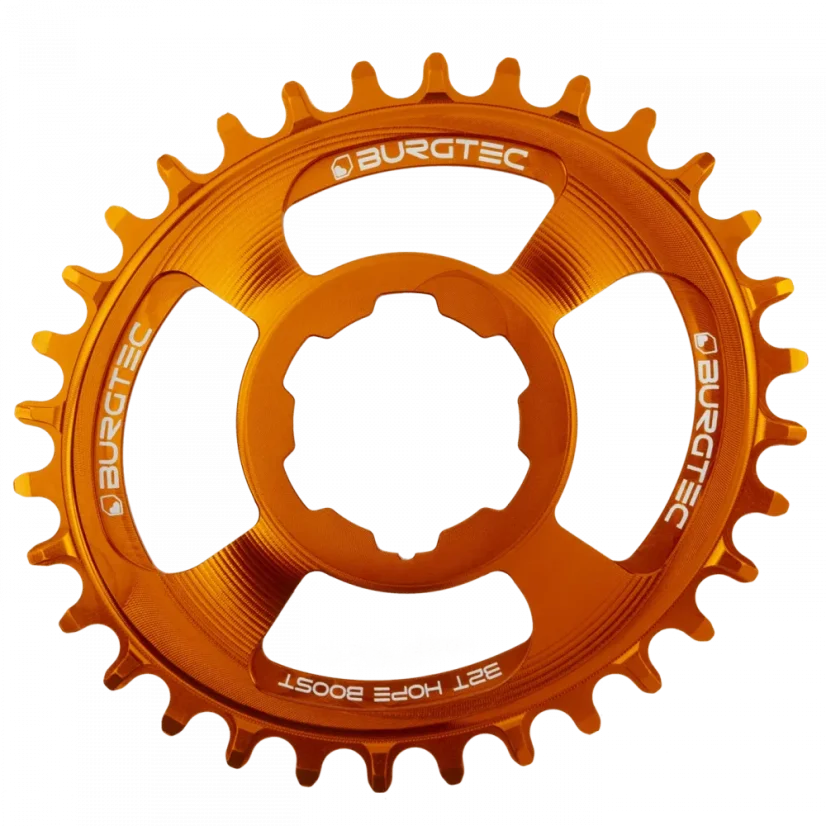 Převodník OVAL HOPE BOOST DIRECT MOUNT THICK THIN - Barva: Iron Bro Orange, Velikost převodníku: 30T