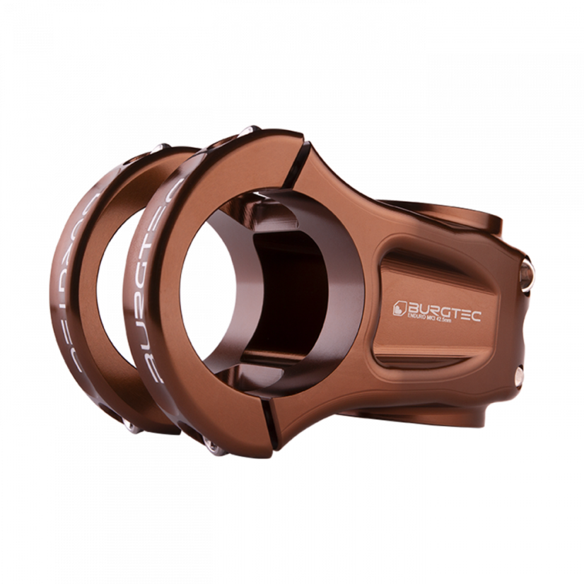 BURGTEC představec Enduro MK3 - Barva: Kash Bronze, Průměr řídítek: 35, Délka představce: 35