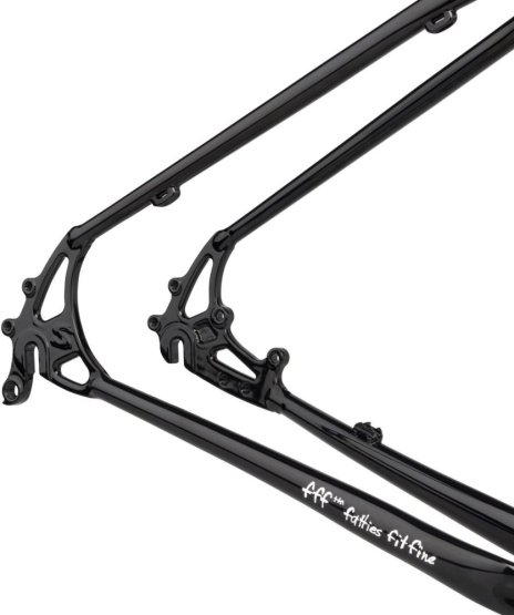 Surly Bridge Club MTB, 26+/27.5+, trevor´s closet black - rámový set