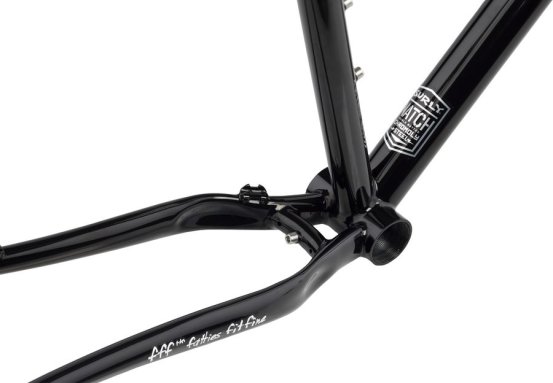 Surly Bridge Club MTB Frameset, 26+/27.5+, trevor´s closet black