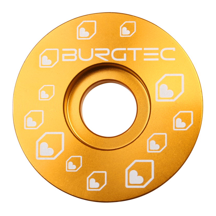 Víčko hlavového složení - Barva: Burgtec Bullion Gold