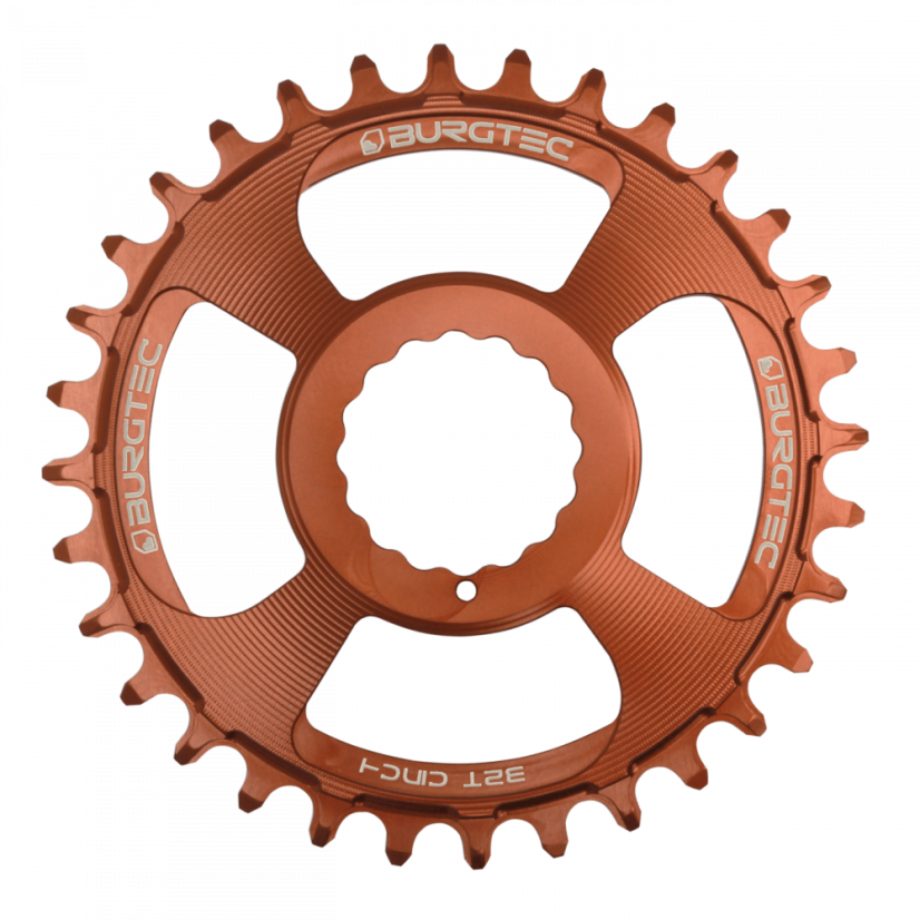 CINCH THICK THIN CHAINRING - Color: Burgtec Bullion Gold, Size: 30T