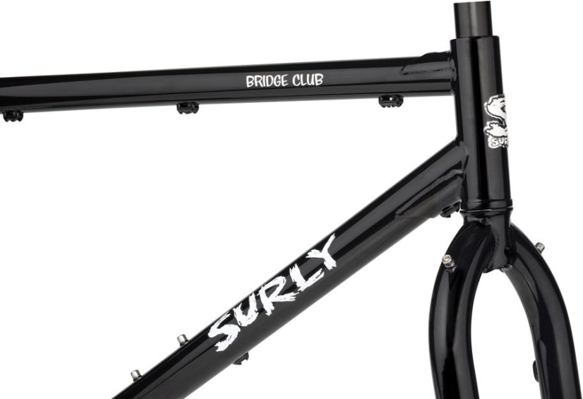 Surly Bridge Club MTB, 26+/27.5+, trevor´s closet black - rámový set