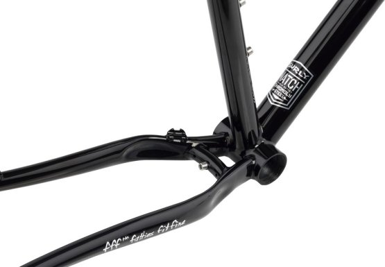 Surly Bridge Club MTB, 26+/27.5+, trevor´s closet black - rámový set