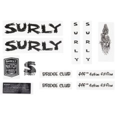 Surly Bridge Club Decal Set