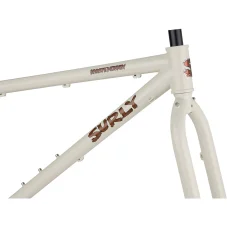 Surly Karate Monkey — rámová sada, Snow Mold White