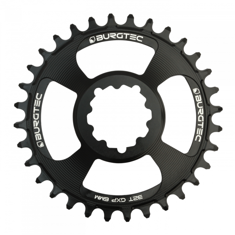 Převodník SRAM 6MM OFFSET THICK THIN - Barva: Burgtec Black, Velikost převodníku: 32T